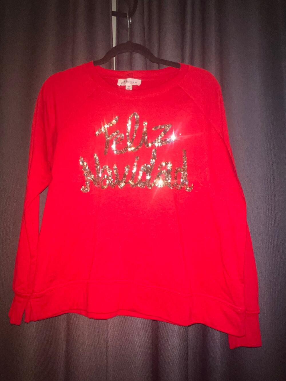 Ugly Christmas Sweater Xmas Size Medium Sweatshirt